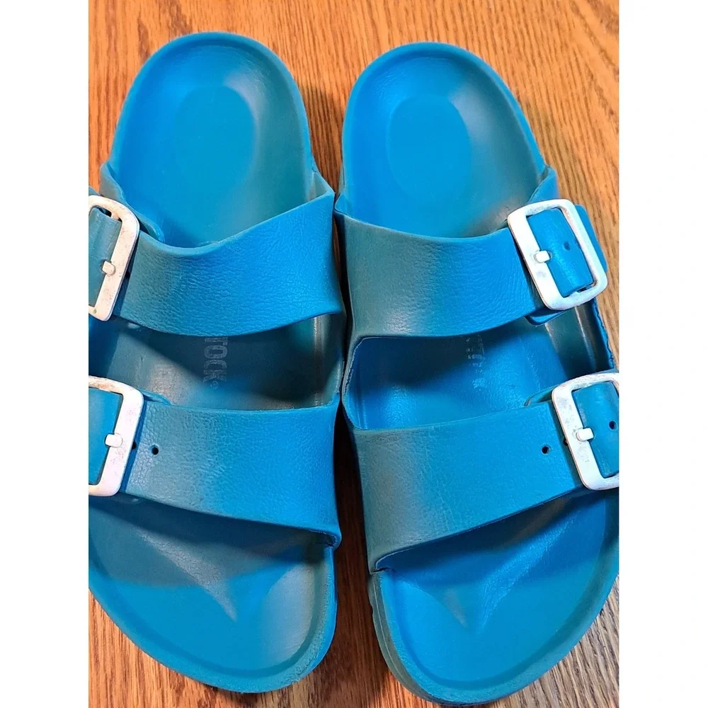 Birkenstock Arizona EVA Blue Sandals Women's Size 6 US 37 EU Waterproof